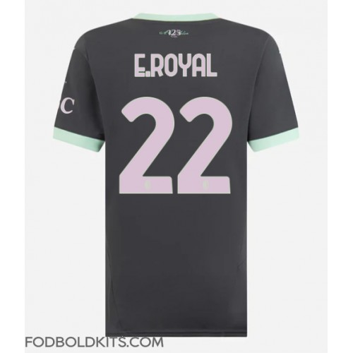 AC Milan Emerson Royal #22 Tredjetrøje Dame 2024-25 Kortærmet